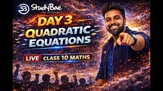 &ldquo;Do or Die Maths Marathon 🔥 | 17 Days to Crack Class 10 Boards | LIVE&rdquo; #class10 #cbse #revision