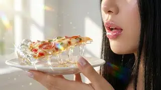 This Pizza Looks Insanely Delicious… But It’s Made of GLASS! 😱🍕