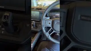 Land Rover Defender Octa Start Up