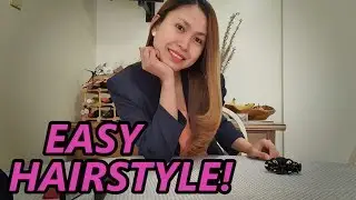 How I Style My Hair Easy | Pag May Time