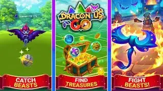 IS THIS BETTER THAN POKEMON GO? NEW PVP & AR GAME - DRACONIUS GO!