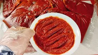 الطماطم بخمسة جنية🔴 هخزنها معاكوا بطريقة والدتى ودى طريقتى من سنين وعمرى ماغيرها🔴