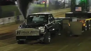 Hard Running 2.5/2.6 Smooth Bore Diesel 4x4 Trucks Pulling At Selinsgrove