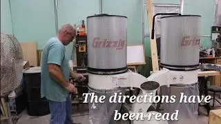 Пылеуловитель Grizzly 3 л.с. с беспроводным пультом дистанционного управления, 220 вольт