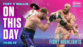 Tyson Fury v Otto Wallin Fight Highlights: Fury survives 12-round war!