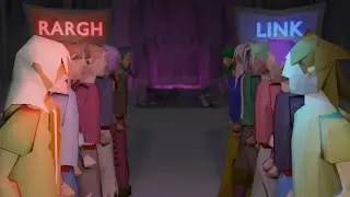 We had our teams gather gear... then we FIGHT
