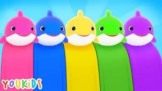 Finger Family Colors with Whales +More YouKids Nursery Rhymes & Kids Songs