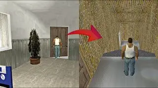 Esto ocurre si ENTRAS a la puerta SECRETA de Cj En Gta San Andreas