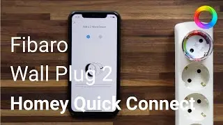 Fibaro Smart Wall Plug Z-Wave | Homey Quick Connect