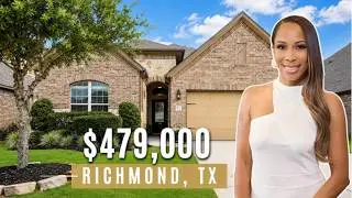 Richmond Texas HOUSE FOR SALE: Lake Lot | 3 Beds | Study | 2 bath | 2218 SF | Houston Suburb