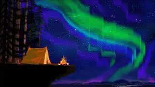 Draw a Northern Lights Scene in GIMP | Digital Painting Tutorial