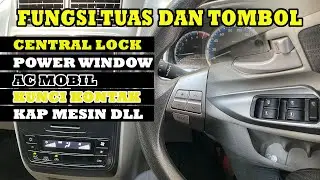 Belajar Setir Mobil - Tuas & Tombol yang Ada Di Kabin Mobil - Cental lock, Power Window, AC, DLL
