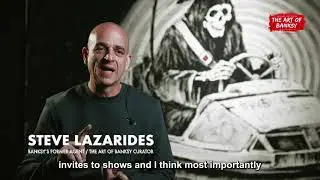 THE ART OF BANKSY | SYDNEY | STEVE LAZARIDES TALKS