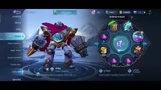 Akhirnya dapat juga hero atlas dengan modal 2880 tiket pada event mingguan lucky spin.