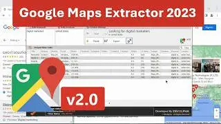 G-Maps Scraper v2.0 | Extract Emails, & all Business Data from Google Maps