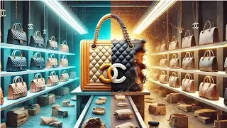 How FAKE vs. REAL Designer Handbags Are Made