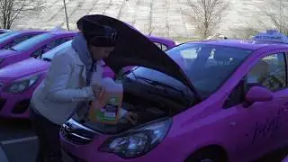 Pink Taxi + Turtle Wax