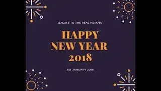 #Inspirable Happy New Year 2018* WhatsApp,SMS, Greetings, Wishes 2018