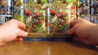 Открытие набора бустеров Pokemon BREAKpoint из 2