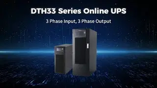 Is your business ready for 24/7 uninterrupted power? Try DTH33 High Frequency UPS!