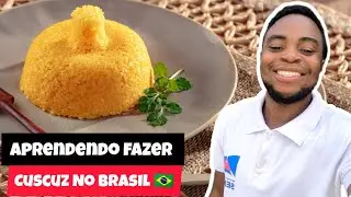 FIZ O FAMOSO CUSCUZ BRASILEIRO 🇧🇷 SEM AULA NENHUMA QUAL É A NOTA VOCÊ ME DARIA ?😃NESSA MINHA RECEITA