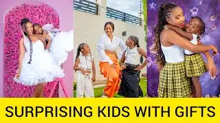 CELEBRITIES SURPRISING THEIR KIDS WITH EXPENSIVE GIFTS | DIANA BAHATI | CAROL SONNIE | MUENI BAHATI 