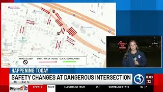 VIDEO: Dangerous intersection in East Haven to get some changes