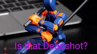 Vid 909 Multi-Jointed Movable Shapeshift Robot 3D Printed Dummy 13