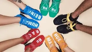 Adidas NMD Human Race Red & Green on Feet HD Review