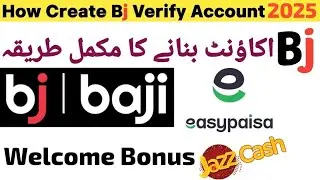 How to create Bj Baji account Bj Baji account kese banaty Hy Bj Baji verify account bnany ka tareka
