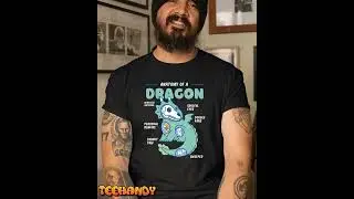 Anatomy of a Dragon, Funny Dragon Shirt Boys, Kids T-Shirt