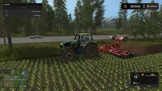 Farming Simulator 17 #003 Культивация Deutz-Fahr Series 9 PS4