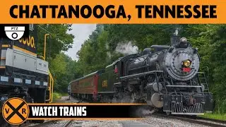 Chattanooga/TVRM, Tennessee, USA | Virtual Railfan LIVE !