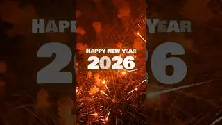 Free 4K Happy New Year 2026 Fireworks Show Background Animation Video
