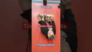 Rap Khan seminar finishing triangle details