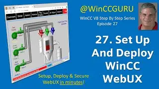 WinCC v8.0 Step By Step 27: How to Setup & Deploy WebUX - Runtime In A Browser 🤯👀  #winccguru
