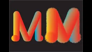 3D vector Tube script text in illustrator with custom text & blend tool