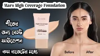Mars High Coverage Foundation|| Mars Foundation|| Affordable||A good foundation for winters||
