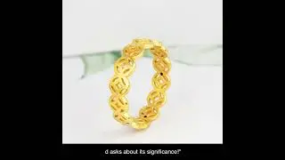 Women Lucky Charm Ring Money Catcher Coin Stainless Charm Finger Ring Feng Shui Mantra Rings Jewelry