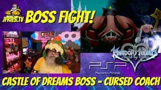 Highlight: Kingdom Hearts Birth by Sleep - Castle of Dreams Boss - Cursed Coach
