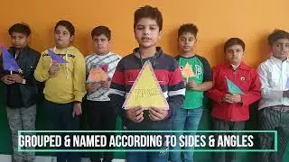 Triangle and its types || Math Activity by Students || Mathematics for Grade-4th, 5th, 6th