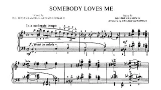 George Gershwin - Somebody Loves Me (Piano Solo)