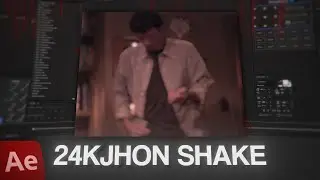 HOW TO: Make 24JHON Red TILT SHAKE in AfterEffects 🔥✨