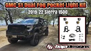 Baja Designs fog light kit installed