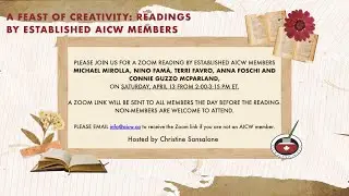 A Feast of Creativity: Reading by Established AICW Members (April 13, 2024)