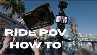 DJI Pocket 3 & Action 5 Pro: Disneyland Ride POV How-To