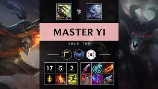 Master Yi Top vs Volibear - KR Diamond Patch 25.12