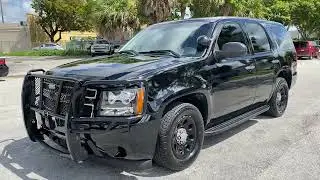 2013 Chevrolet Tahoe Police PPV Interceptor walkaround after paint