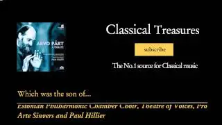 Arvo P&auml;rt - Which was the son of...