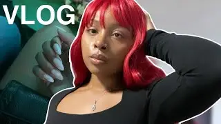 VLOG | NEW NAILS, WIG BRUNCH, AND MORE